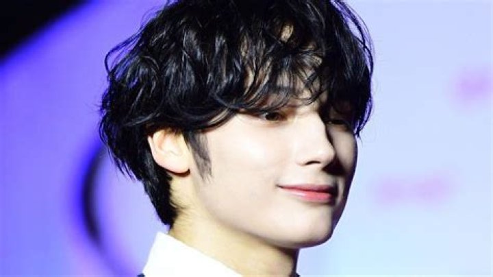 Huening Kai as seen in a picture taken at Soribada Awards on August 23, 2019