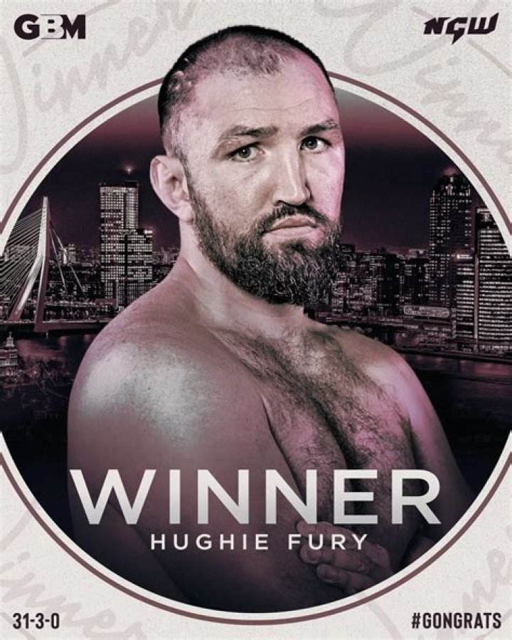 Hughie Fury as seen in an Instagram Post in October 2021