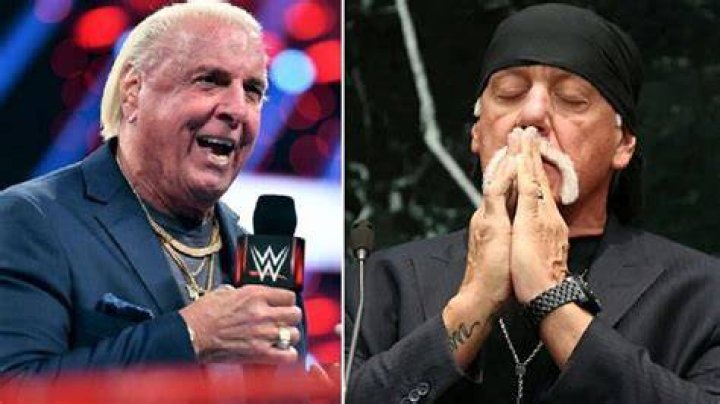 Hulk Hogan (Right) with Ric Flair at the Hard Rock Holly Hotel & Casino in June 2018