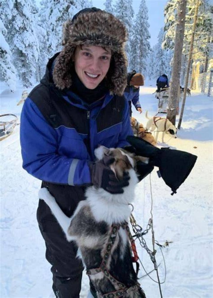 Hunter Doohan in Finland in December 2021