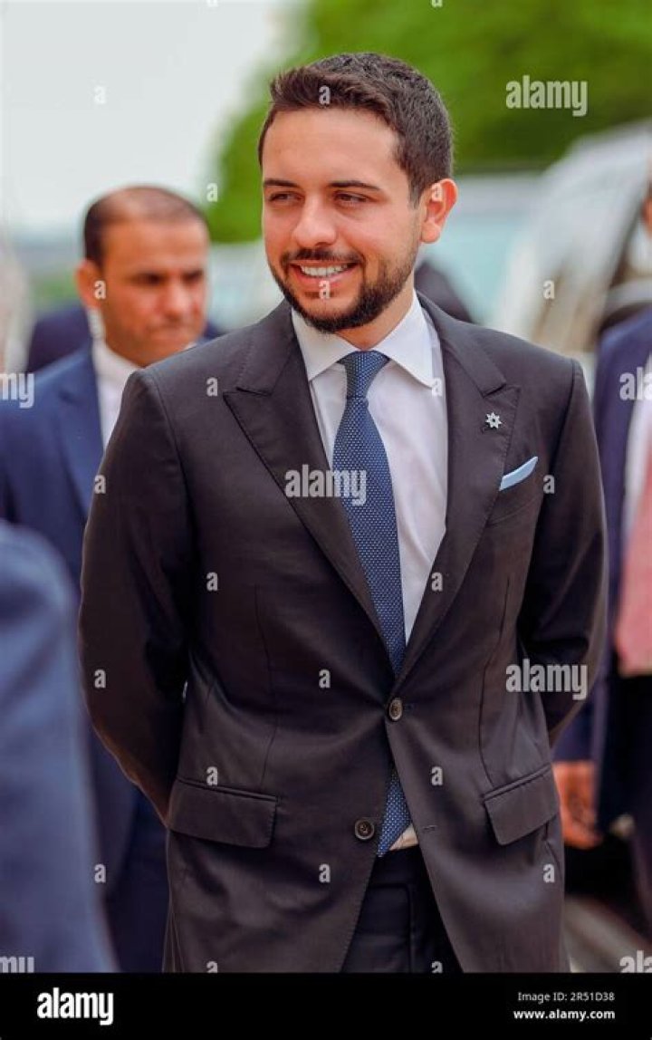 Hussein, Crown Prince of Jordan as seen in 2021
