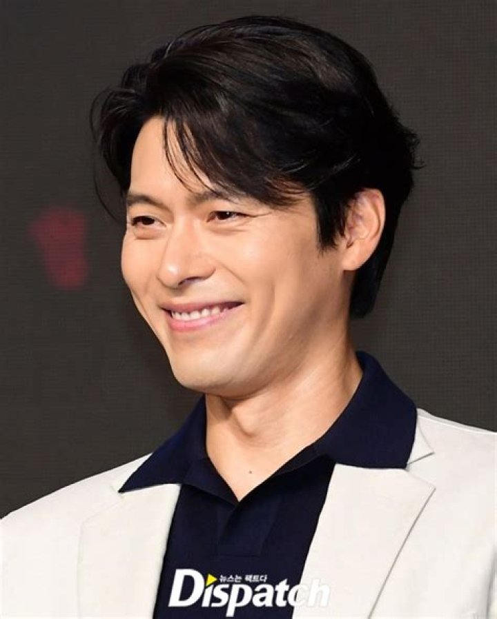 Hyun Bin as seen in a picture taken at the press conference for Fatal Encounter on May 2, 2014
