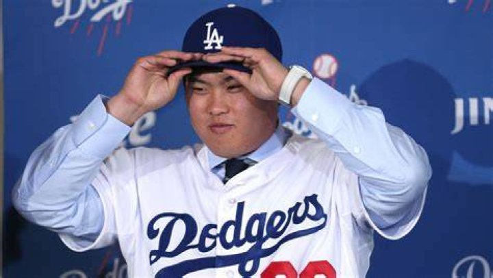 Hyun-jin Ryu as seen in an Instagram Post in December 2019