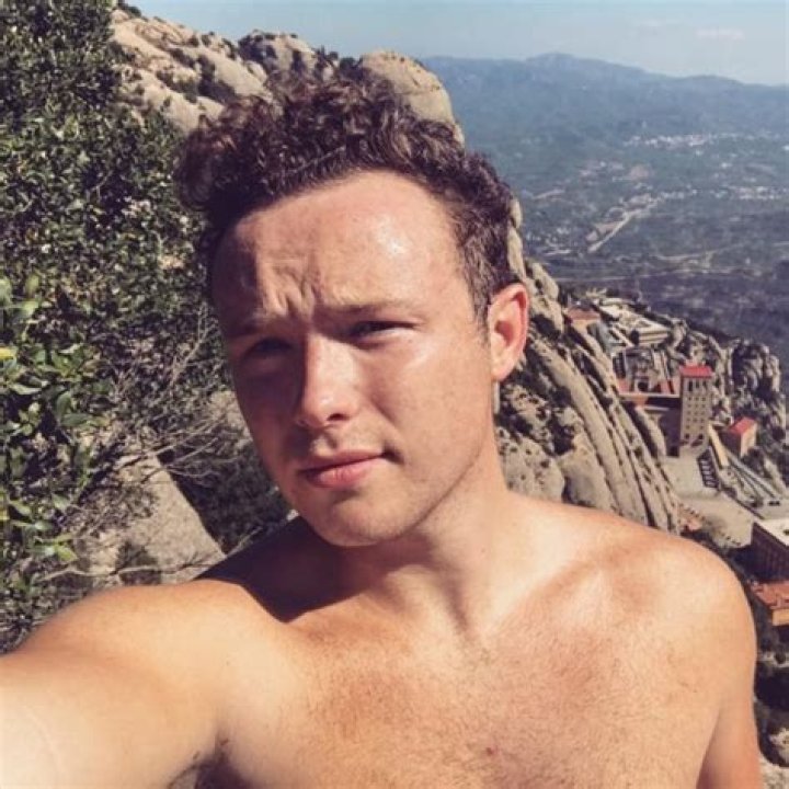 Ian Colletti in a selfie with Dominic Cooper in May 2018
