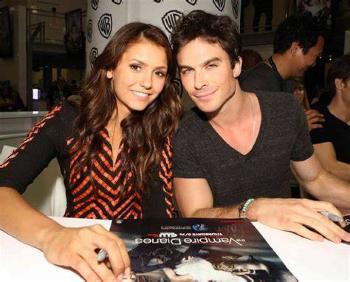 Ian Somerhalder and Nina Dobrev