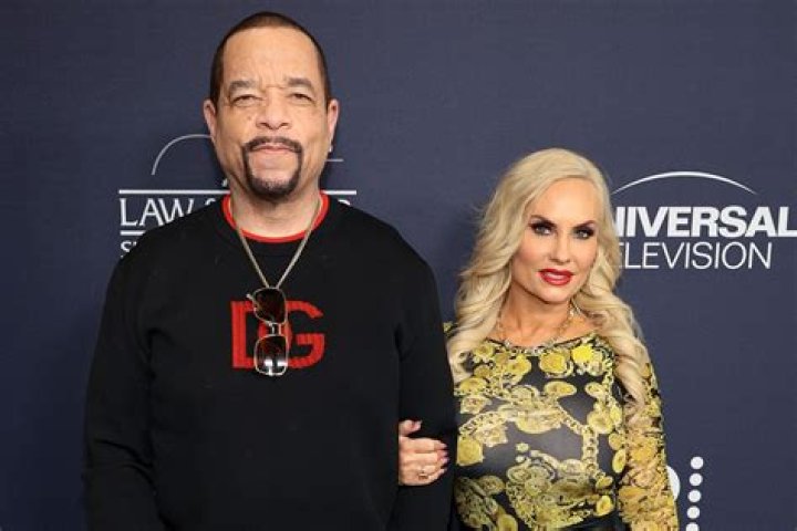 Ice-T and Coco Austin at the KYBOE! Fashion Show during New York Fashion Week in September 2016