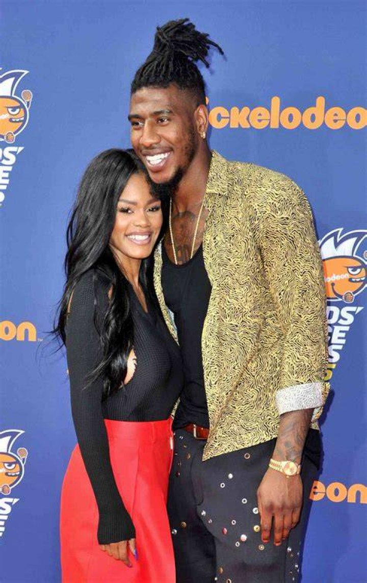 Iman Shumpert and Teyana Taylor, as seen in July 2019