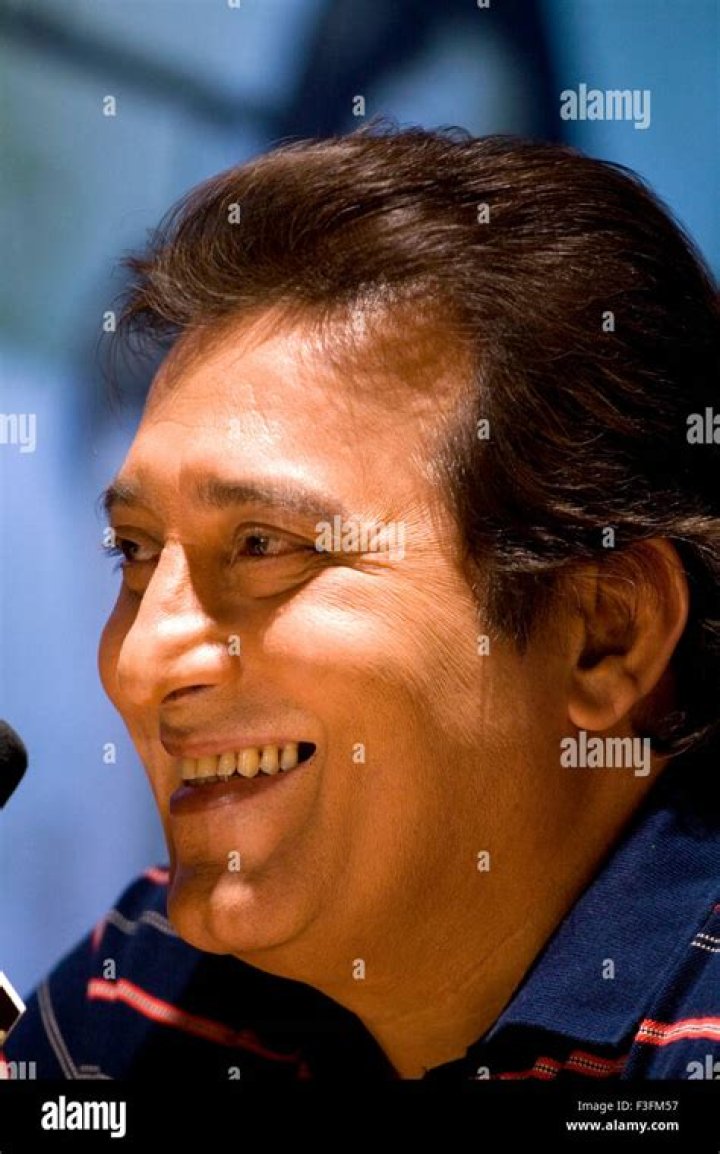 Indian actor and politician Vinod Khanna
