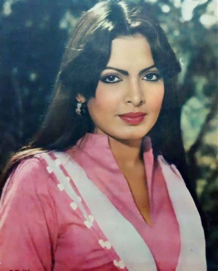Indian actress Parveen Babi