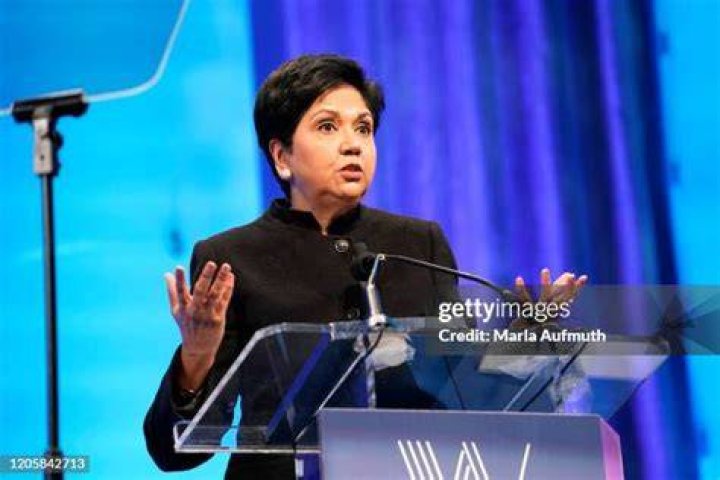 Indra Nooyi speaking at the World Economic Forum 2010 Annual Meeting