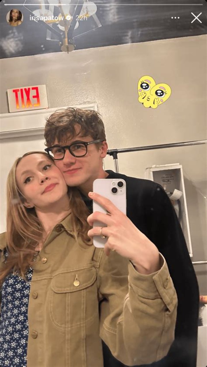 Iris Apatow in a selfie in May 2018