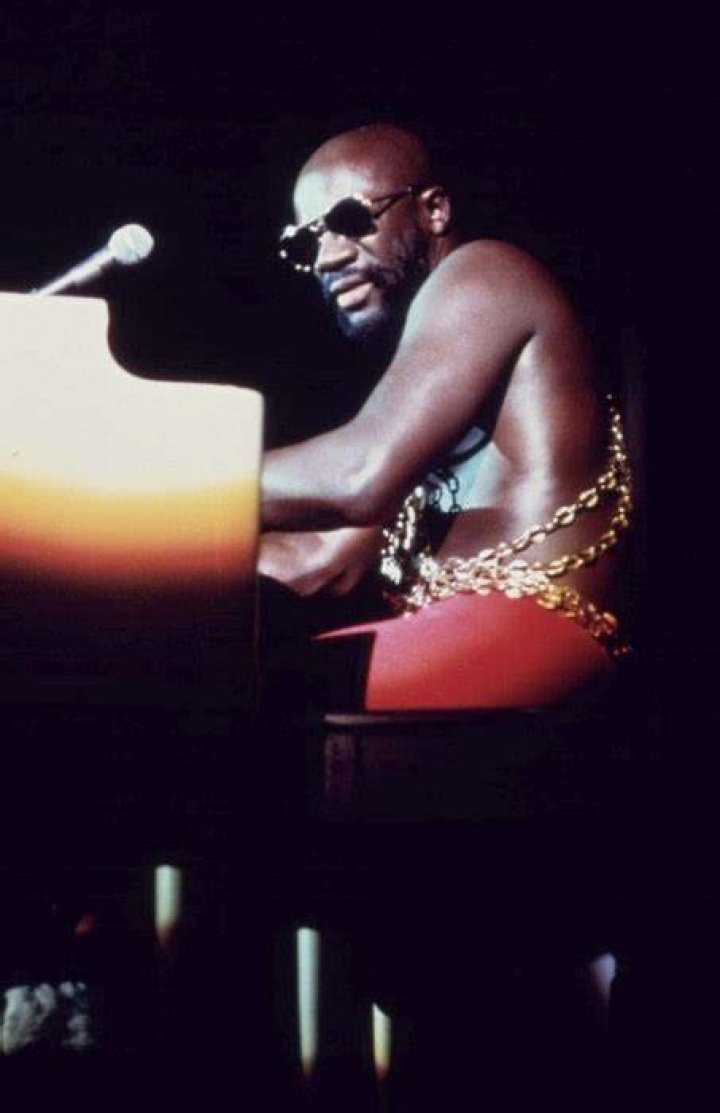 Isaac Hayes as seen while performing in 2007