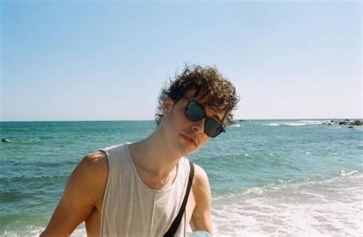 Israel Broussard seaside in March 2018