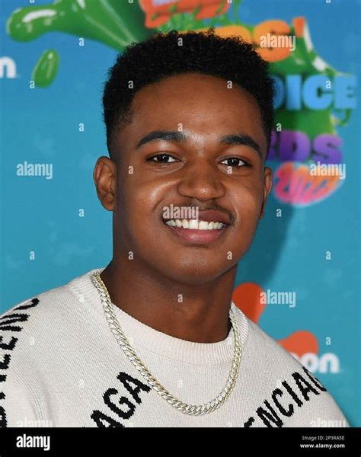 Issac Ryan Brown as seen while posing for the camera in June 2019