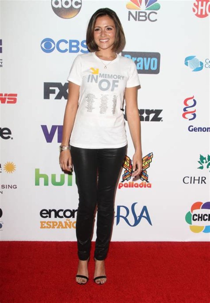Italia Ricci at Stand Up To Cancer 2014 Press Conference in Los Angeles