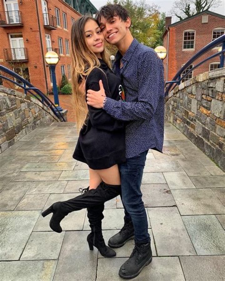 Ivanita Lomeli and Lucas Dobre as seen in February 2020