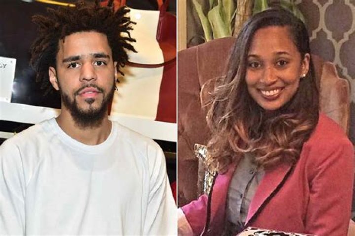 J. Cole and Melissa Heholt at a private party in 2014