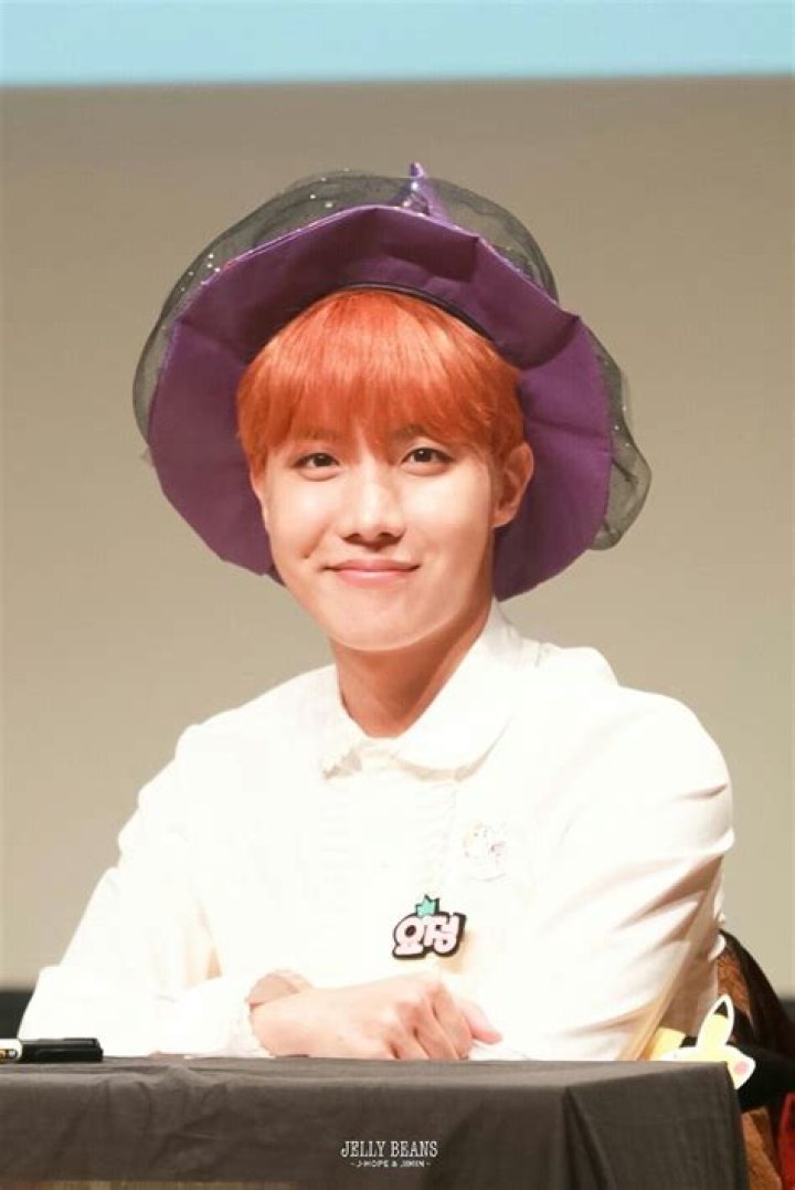 J-Hope at an fansign in Busan on July 27, 2013