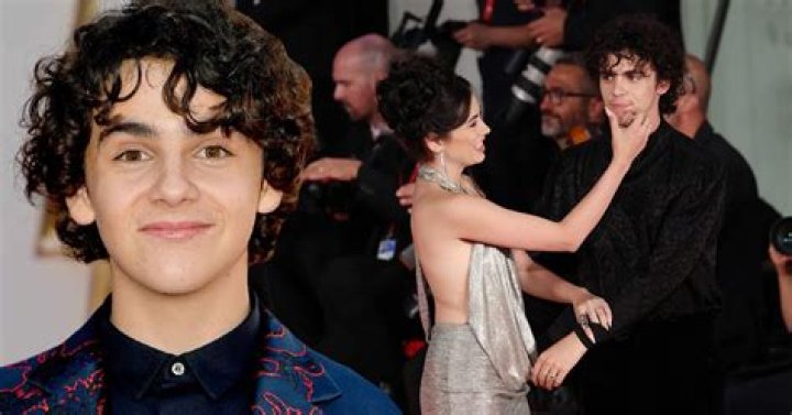 Jack Dylan Grazer with his mom in an Instagram selfie in May 2017