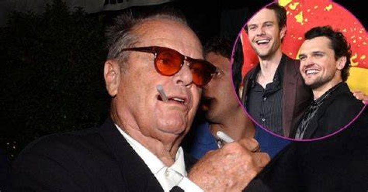 Jack Nicholson (Right) and Dennis Hopper as seen in March 1990