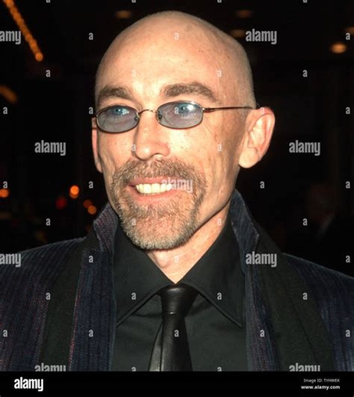 Jackie Earle Haley with his cat as seen in November 2016