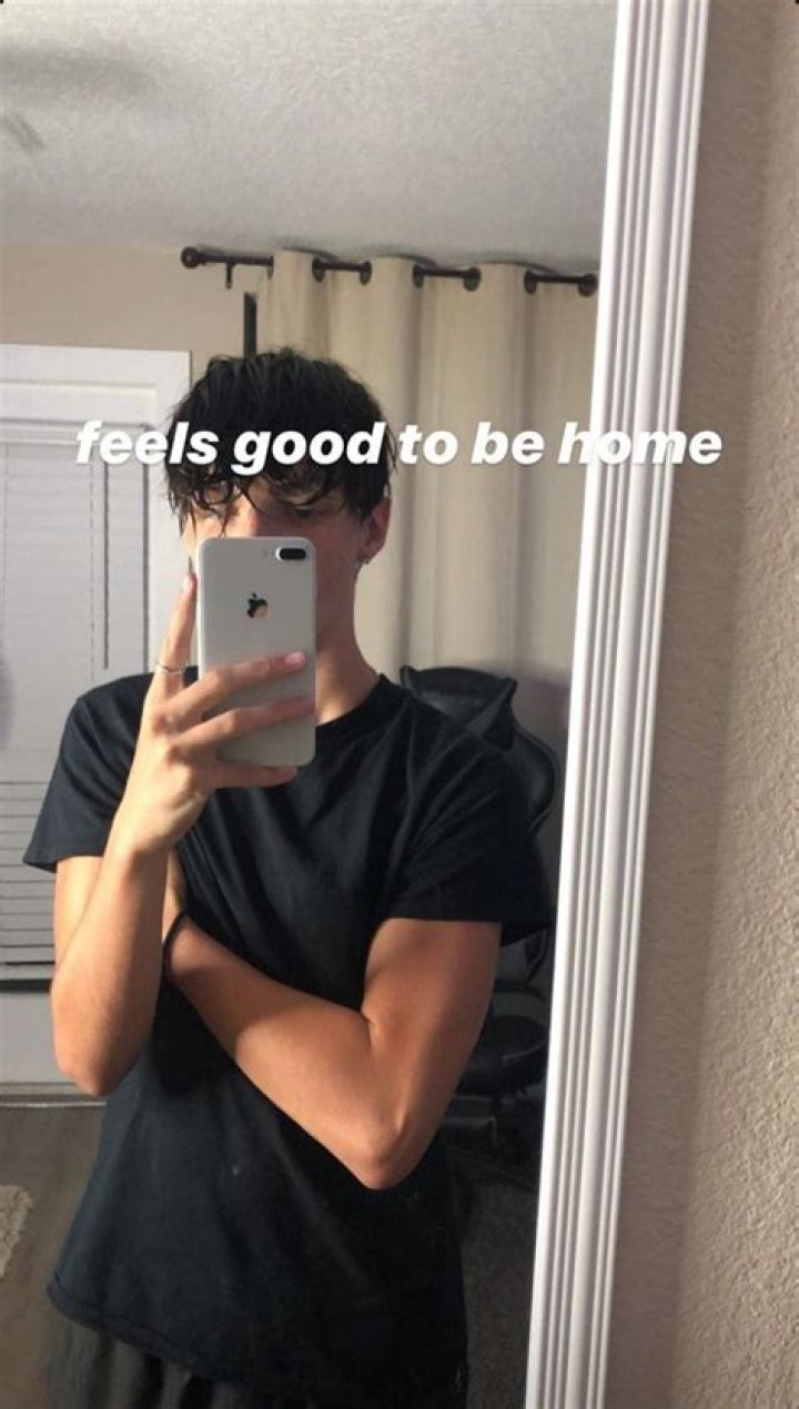 Jackson Felt in a selfie in June 2019