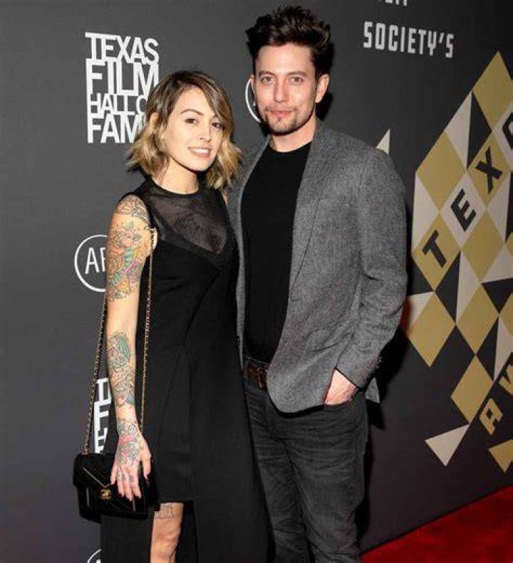 Jackson Rathbone and wife Sheila Hafsadi in Beverly Hills California on August 23, 2014