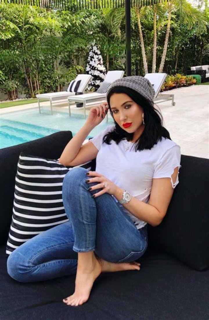 Jaclyn Hill in bikini in a picture uploaded to her Instagram account in July 2017
