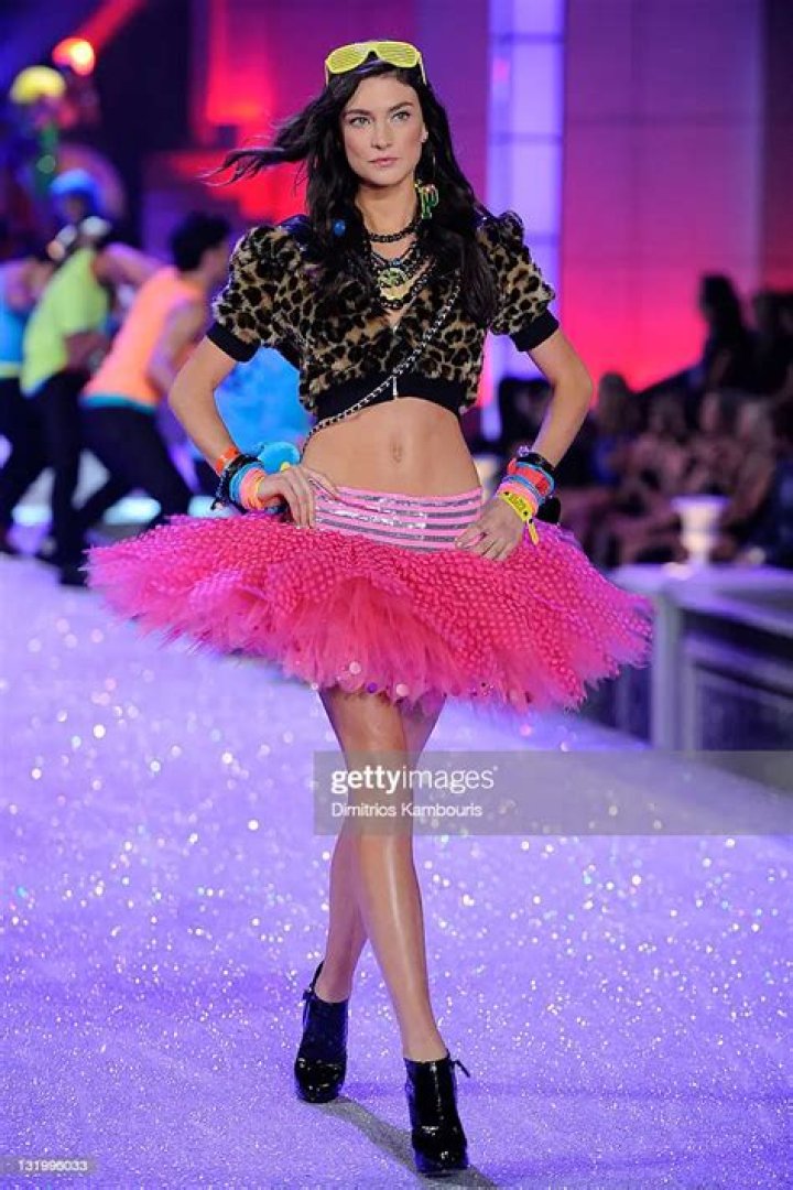 Jacquelyn Jablonski during Victoria's Secret Show 2013