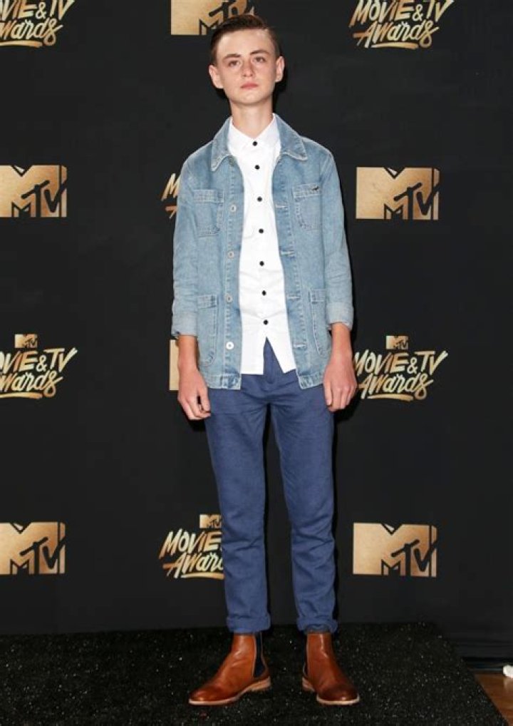 Jaeden Lieberher at the MTV Movie and TV Awards in May 2017