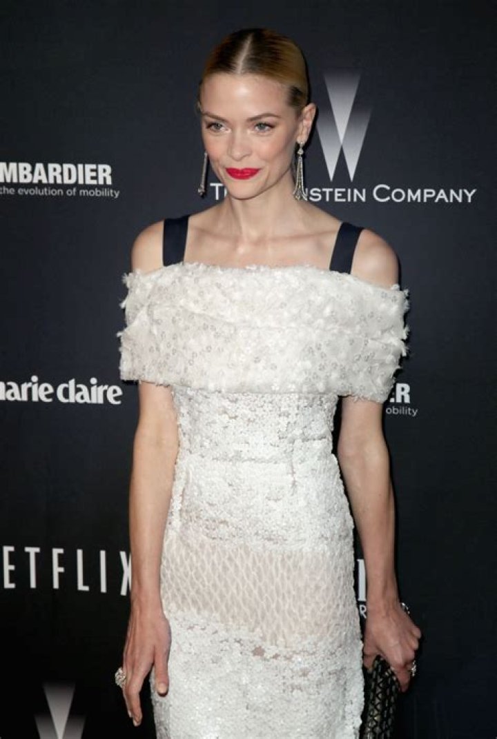 Jaime King wears Prabal Gurung Dress at The Weinstein Company 2014 Golden Globe After Party.