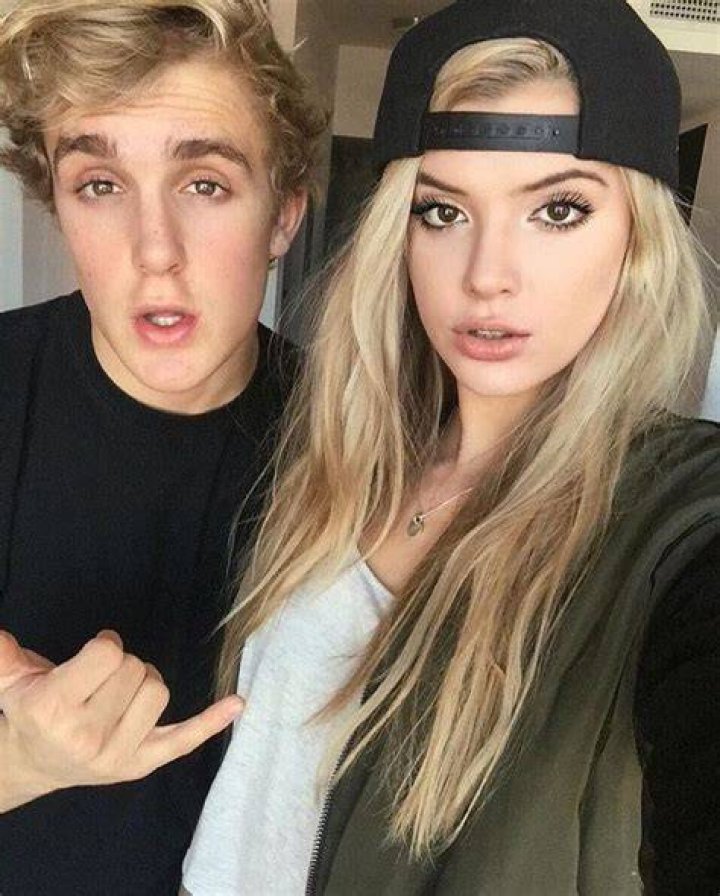 Jake Paul and Alissa Violet as seen in 2016