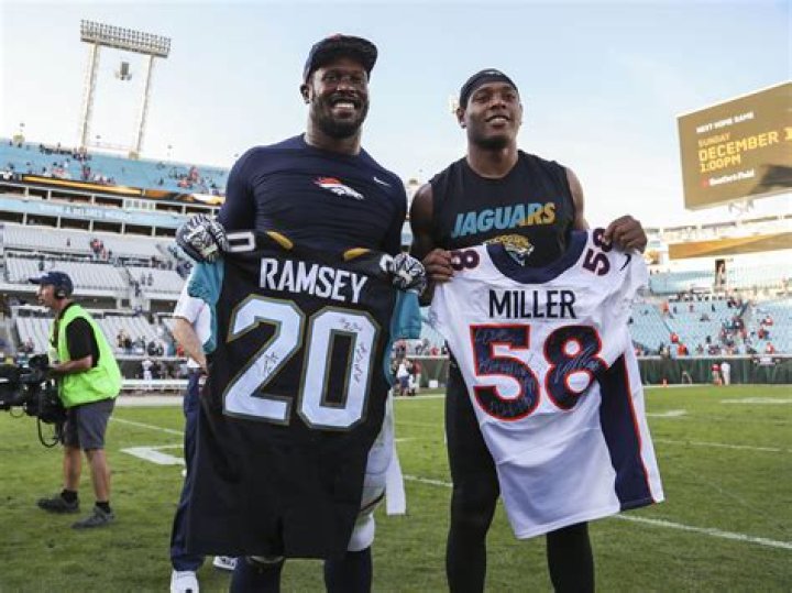Jalen Ramsey (Right) and DJ Khaled as seen while posing for a picture in May 2023