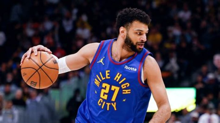 Jamal Murray as seen with the Denver Nuggets in 2020