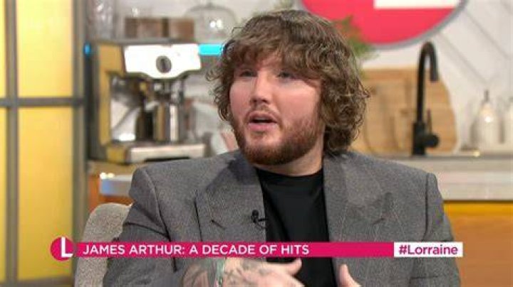 James Arthur shirtless after following the caveman diet for a week in April 2015