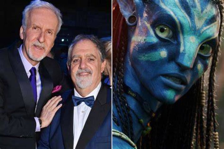 James Cameron and producer Jon Landau visit the Titanic Quarter in Belfast in September 2012