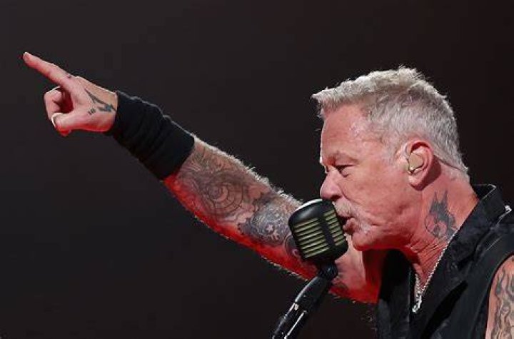James Hetfield as seen in October 2017