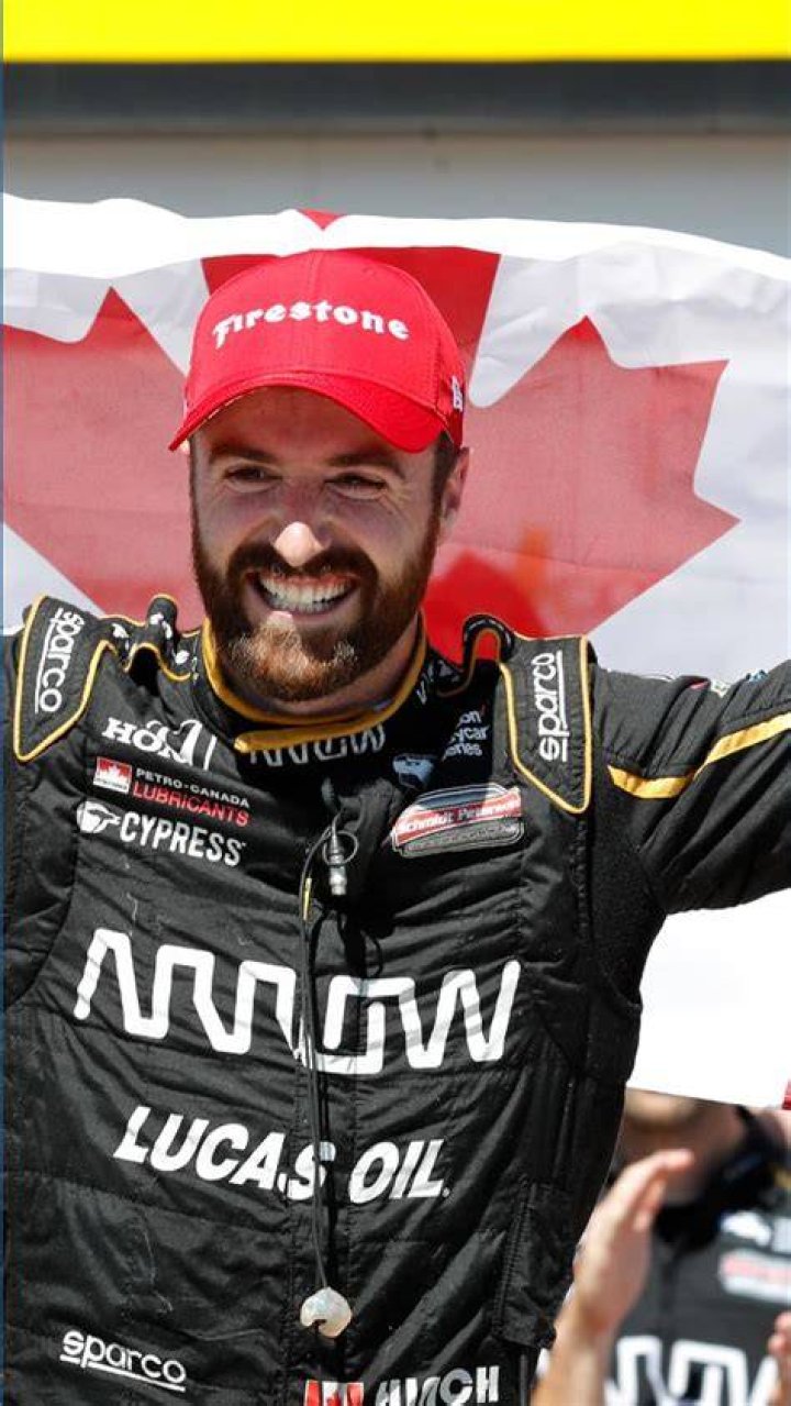 James Hinchcliffe at the charity screening of 'WINNING: The Racing Life Of Paul Newman' in April 2015