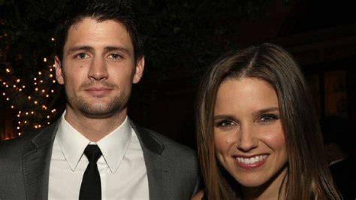 James Lafferty and Sophia Bush in a selfie in July 2015