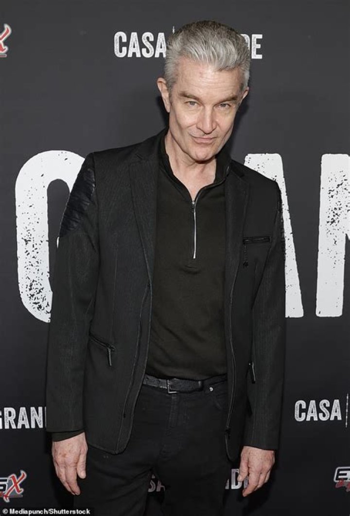James Marsters in March 2019 pulling the identical pose with his friend Doug Jones
