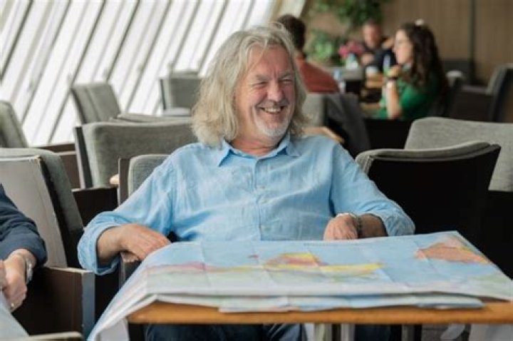 James May during a filming at Farnborough Business Park in July 2010