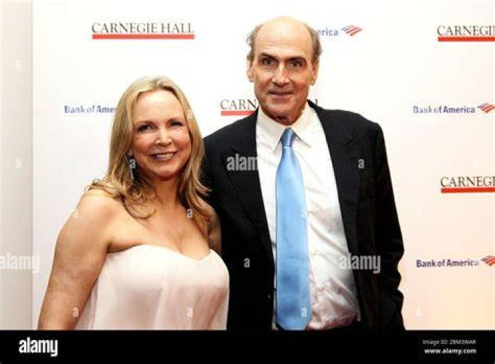 James Taylor and Kim Taylor performing a musical tribute to U.S. Supreme Court Justice Ruth Bader Ginsburg during a ceremony at the Library of Congress in Washington, D.C. on January 30, 2020