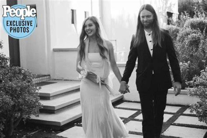 James Valentine with Alexis Novak in 2018