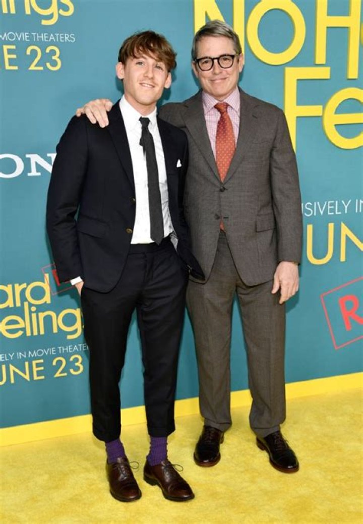 James Wilkie Broderick (Left) pictured with Daniel Radcliff