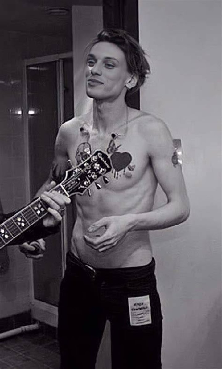 Jamie Campbell Bower shirtless