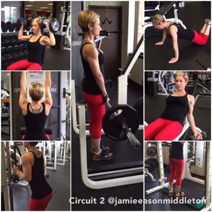 Jamie Eason in an Instagram selfie as seen in March 2018