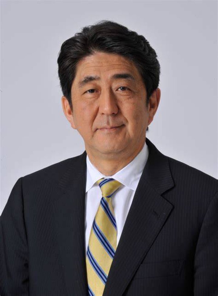 Japanese leader Shinzō Abe and Xi Jinping in 2017
