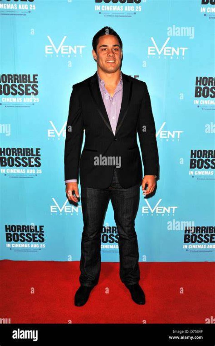 Jarryd Hayne at the Premiere of Horrible Bosses in 2011