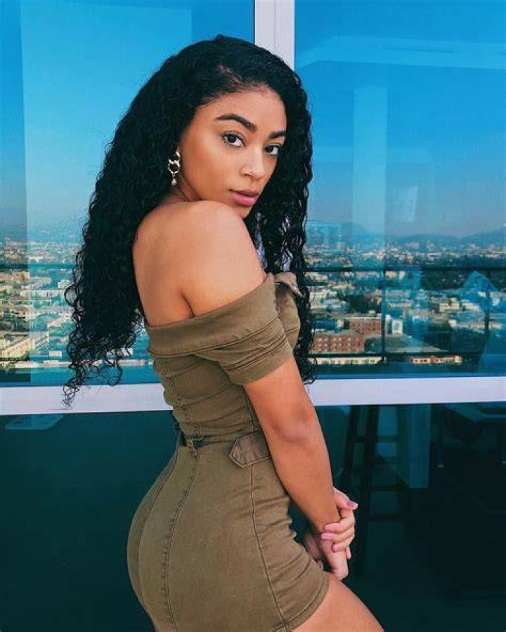 Jasmine Brown in an Instagram selfie as seen in July 2018