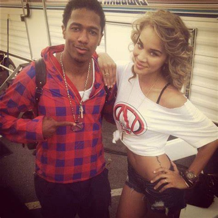 Jasmine Sanders and Nick Cannon